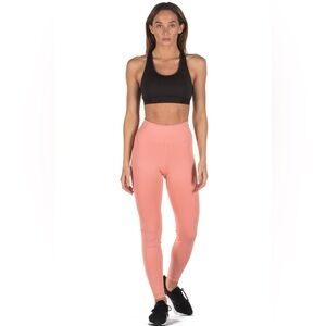 Coral Nike dri-fit active wear pants